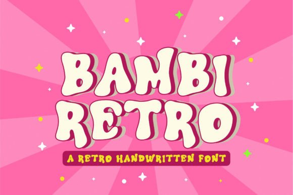 Bambi Retro: A Versatile Font for Creative and Branding Projects