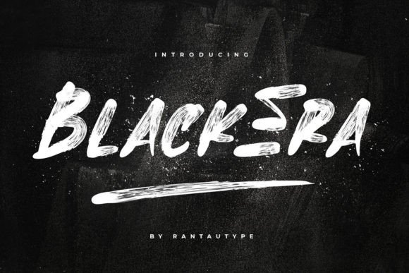 Black Era: A Bold, Authentic Font for Modern Design