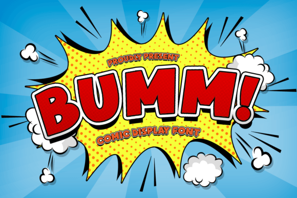 Bumm: A Retro Comic-Style Font for Designers