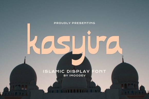 Kasyiro: A Stylish Display Font Rooted in Islamic Heritage