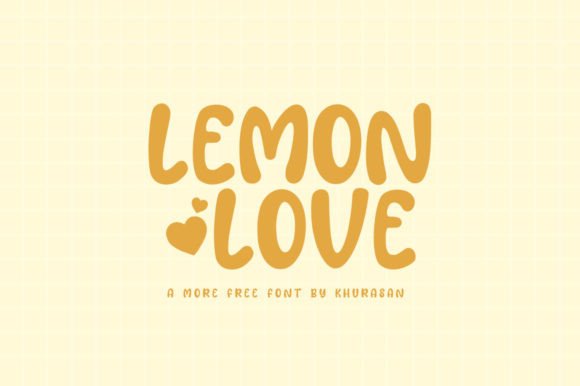 Lemon Love: A Versatile Font for Creative Expression