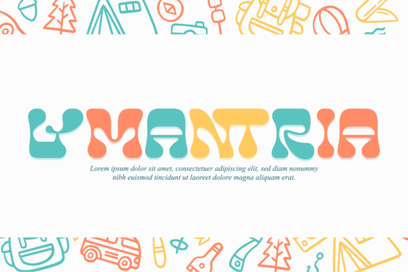 Lymantria: A Bold, Funky Display Font