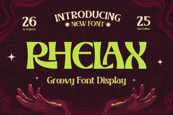 Rhelax: A Luxurious Font for Modern Design