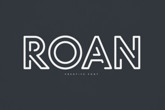 Roan: A Versatile Display Font for Every Project