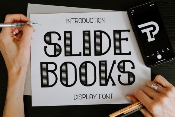 Slidebooks: A Minimalist Font That Elevates Your Creative Projects