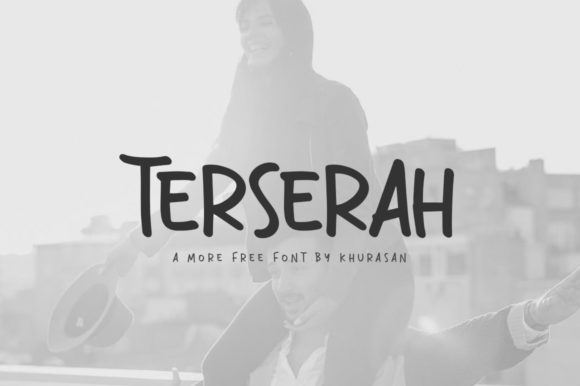 Terserah: A Modern Display Font for Creative Designs